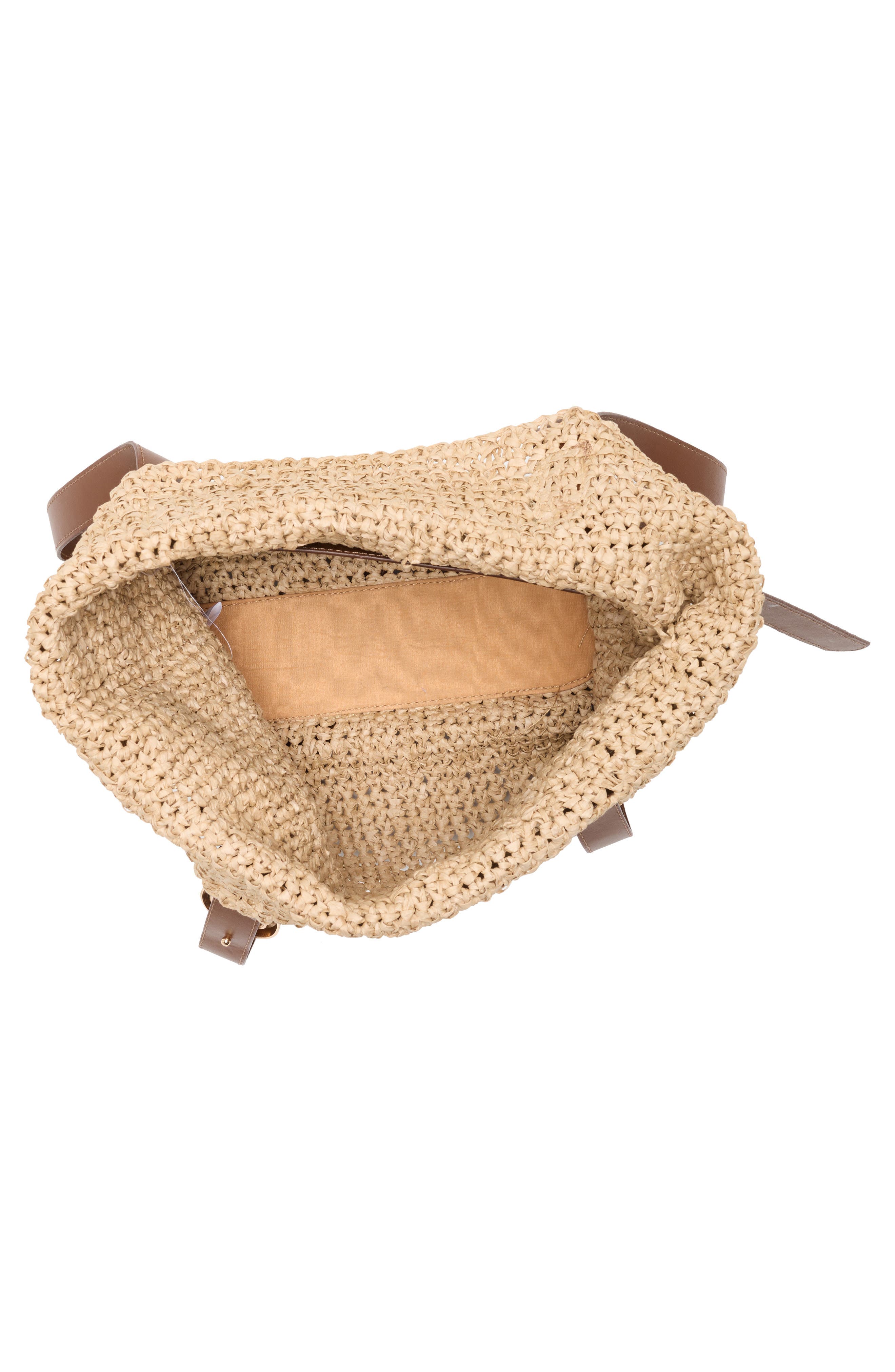 Collection XIIX Straw Tote Bag, Alternate, color, Natural Brown
