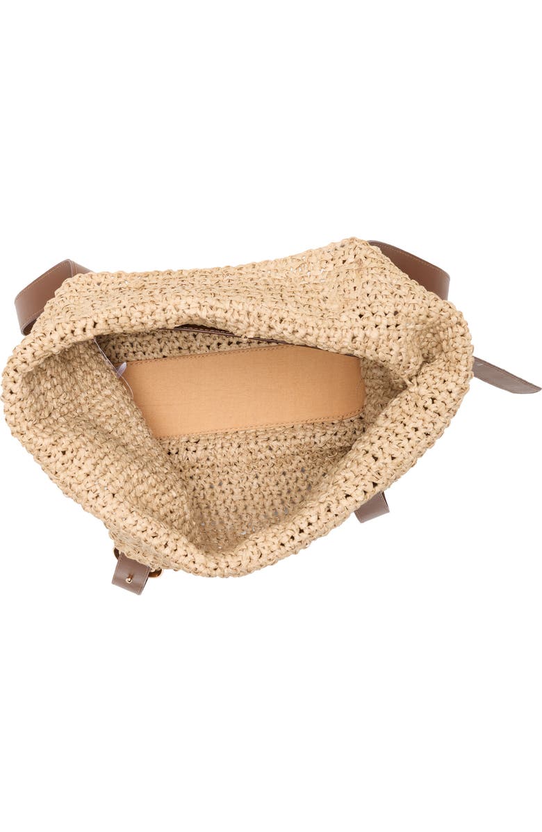 Collection XIIX Straw Tote Bag, Alternate, color, Natural Brown