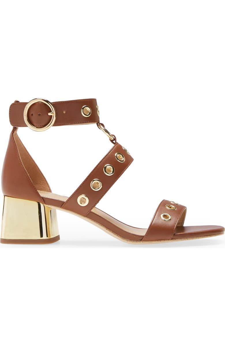 MICHAEL Michael Kors Amos Block Heel Sandal, Alternate, color,