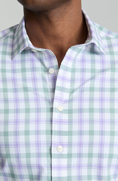 Untuckit Winwood Check Performance Button-up Shirt