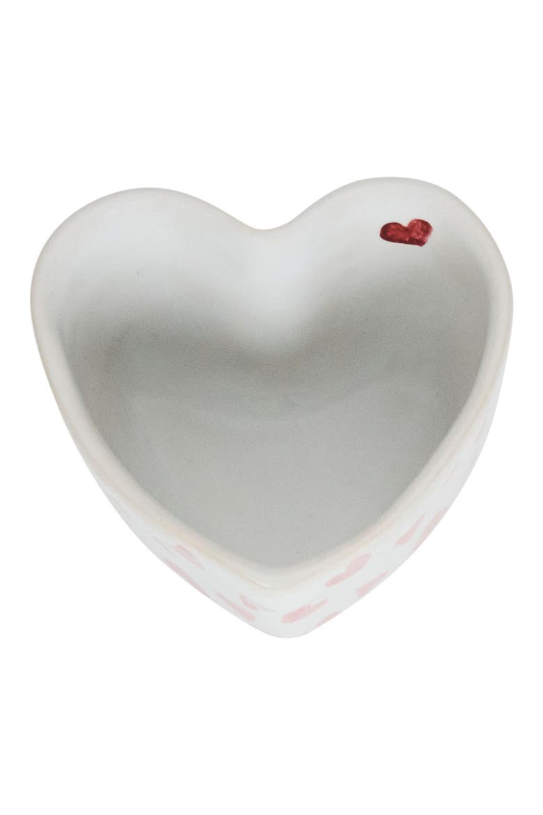 Love You More Ceramic Ramekin, Alternate, color, PINK
