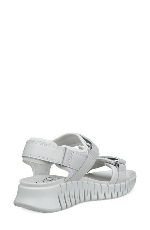 Ecco Gruuv Sol Sandal In White