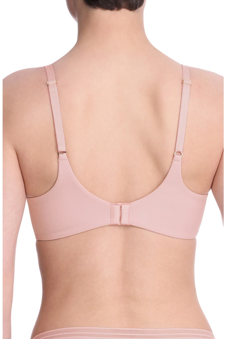 Love Lace Underwire Bra, Alternate, color, PINK PEARL/ WARM WHITE