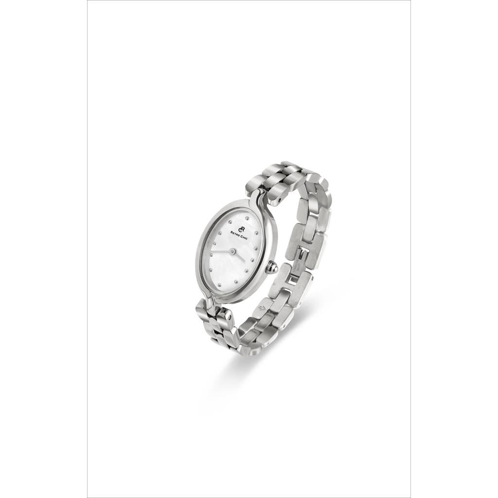 Retro Chic Vatican Watch In Silver