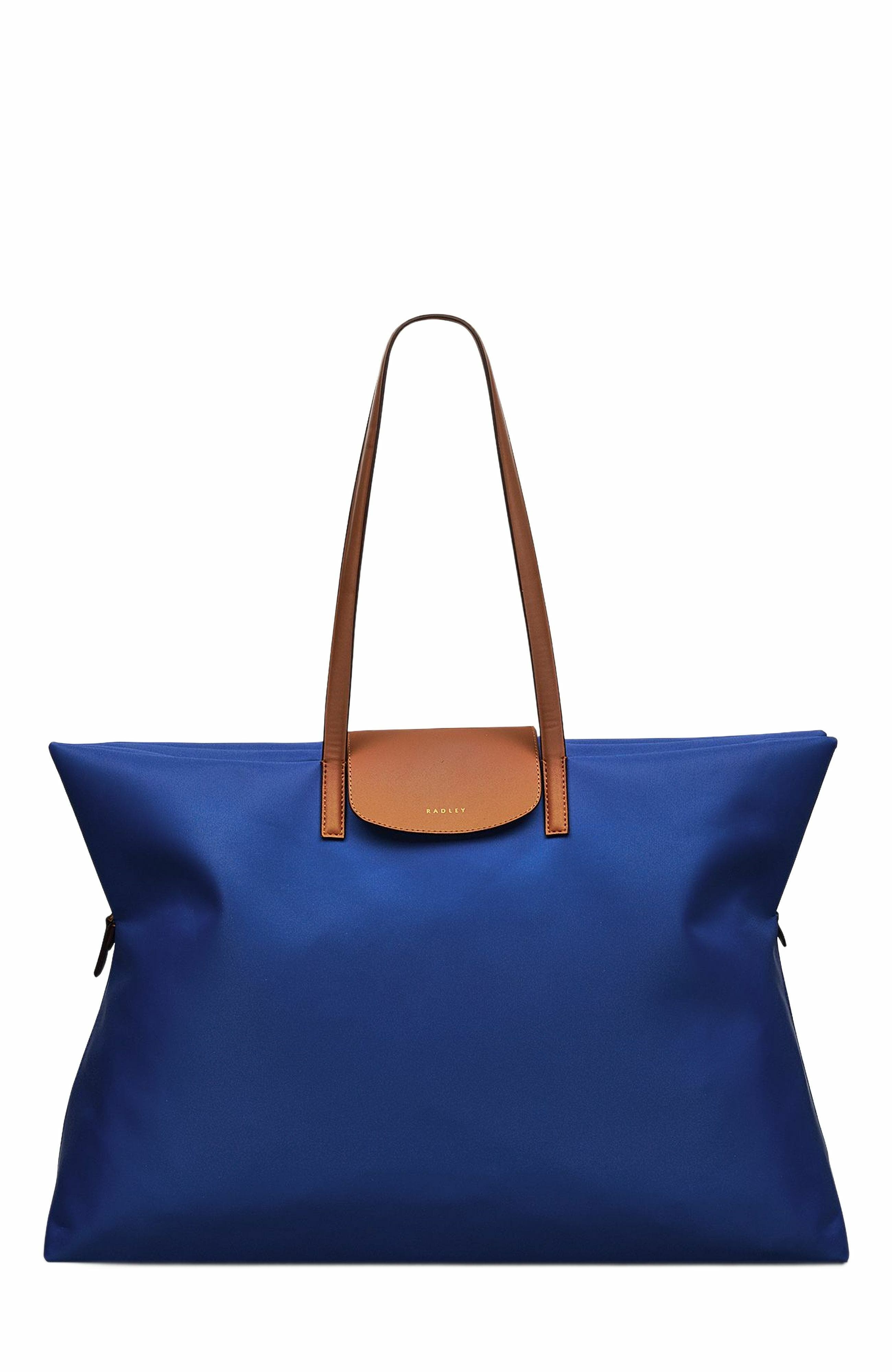 Radley Pocket Essentials Large Ziptop Shoulder Bag, Main, color, Yves Blue