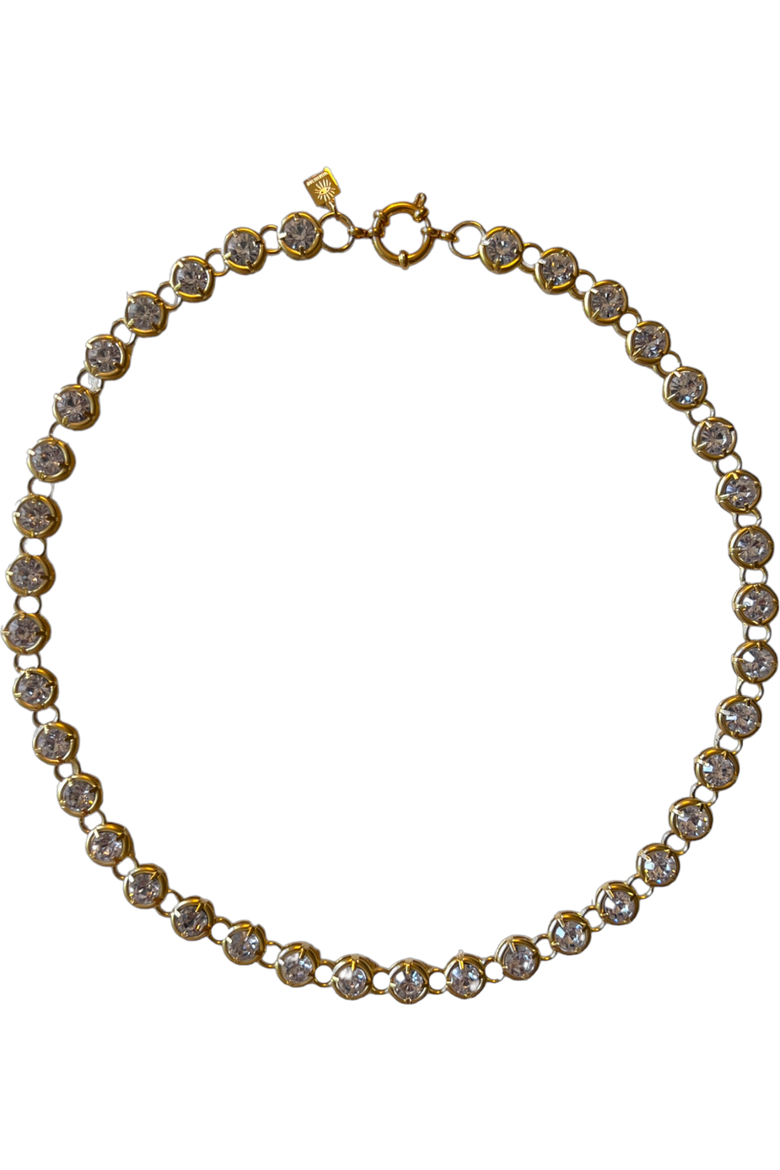 Graziella Necklace, Main, color, Gold