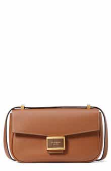 medium katy textured leather convertible shoulder bag