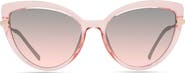 Eco Aubrey 55mm Polarized Cat Eye Sunglasses