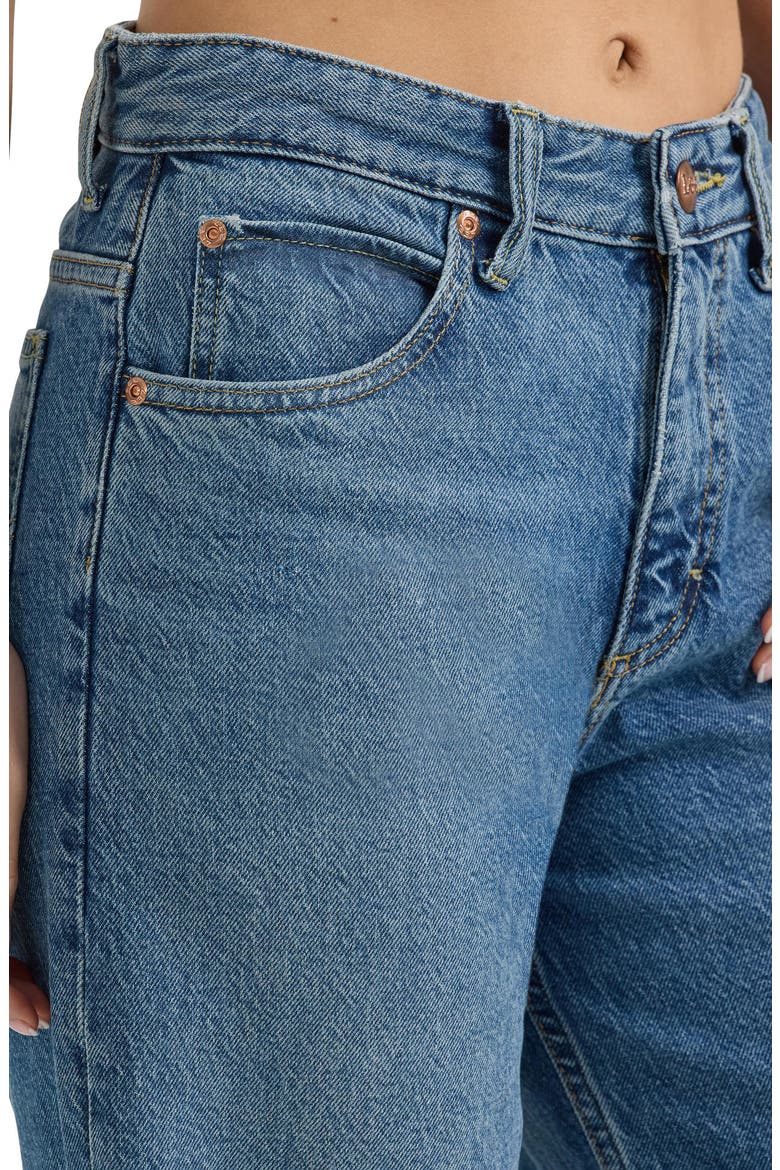 Rider Loose Straight Leg Jeans, Alternate, color, DARKEST DAWN