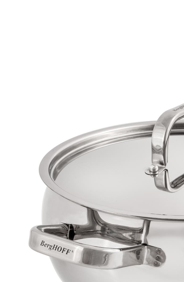 BergHOFF Belly 5.5qt. Stock Pot with Lid, Alternate, color,