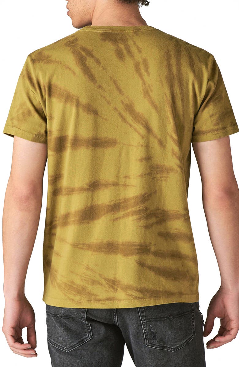 Lucky Brand Bangkok Thailand Tie Dye Graphic Tee, Alternate, color, 