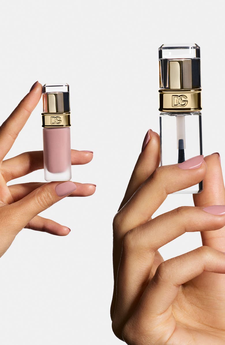 Dolce&Gabbana My Nail Gloss 3D Glossy Top Coat, Alternate, color, Clear