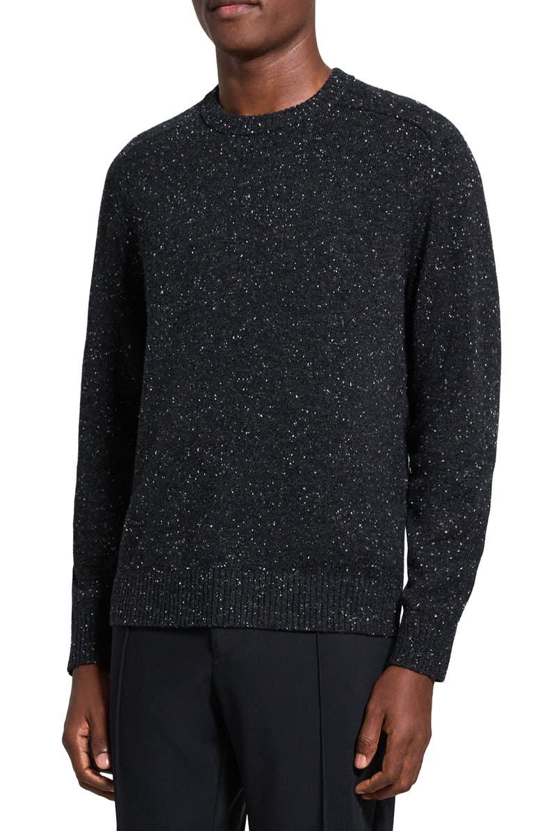 Theory Dinin Donegal Wool & Cashmere Sweater, Alternate, color, 
