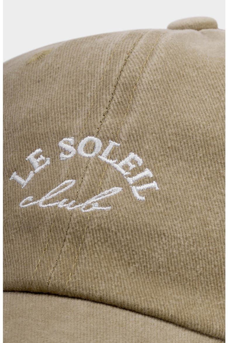 Embroidered Cap, Alternate, color, Taupe