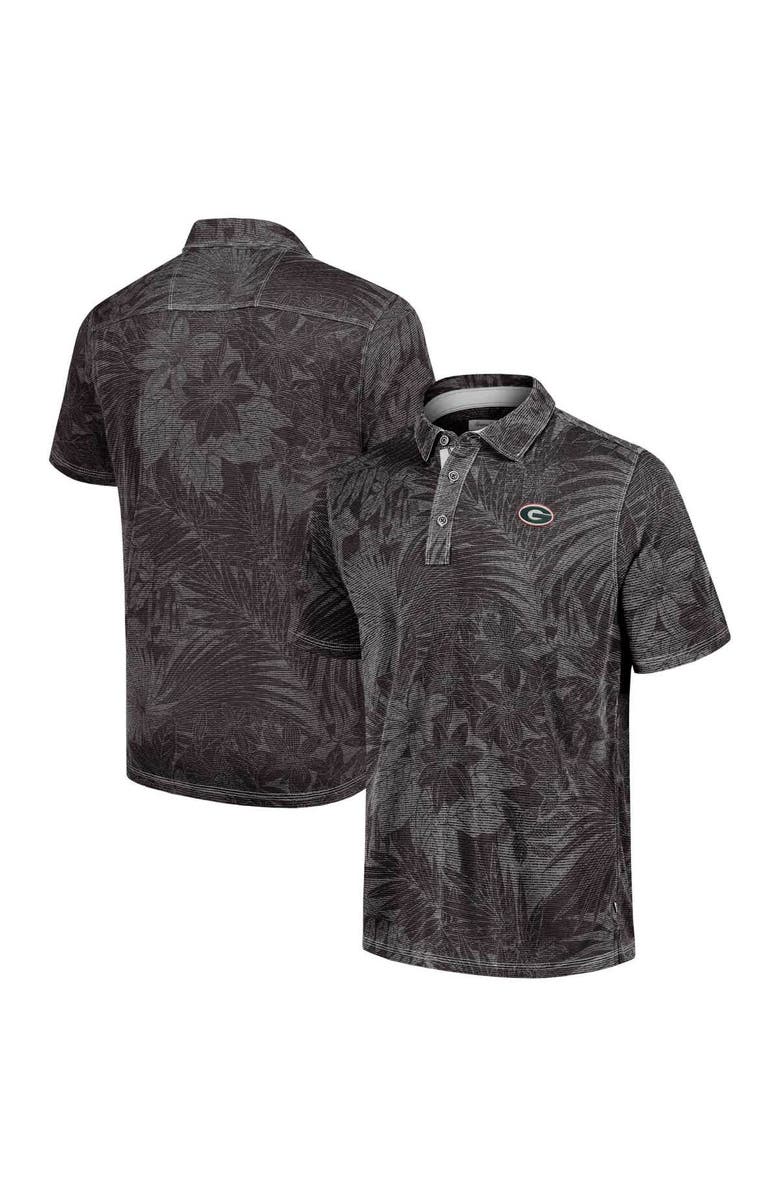 Tommy Bahama Men's Tommy Bahama Black Georgia Bulldogs Big & Tall Sport Santiago Paradise Polo, Main, color, Black