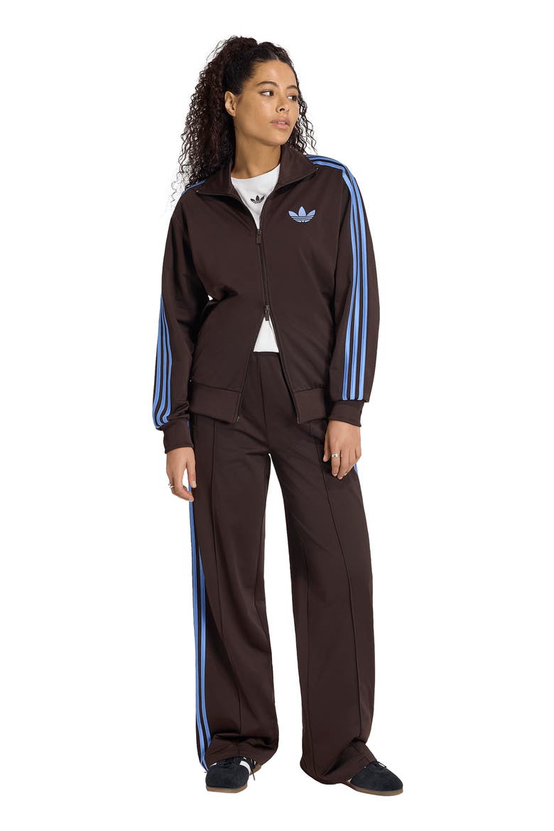 Adicolor Firebird Loose Track Jacket, Alternate, color, AURORA COFFEE/ BLUE FUSION