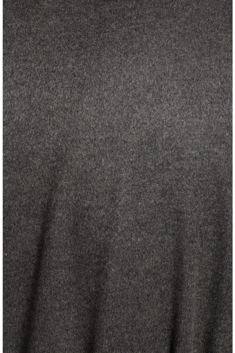 Woven Cashmere Robe, Alternate, color, FOG W/ CREAM BRAID