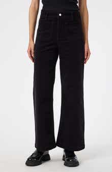 Mavi Jeans Paloma Marine High Waist Wide Leg Corduroy Pants