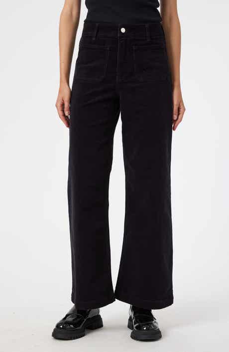 Mavi Jeans Paloma Marine High Waist Wide Leg Corduroy Pants