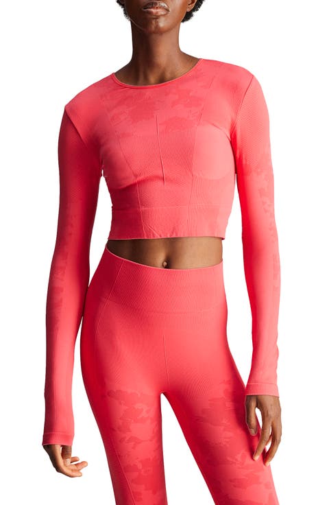 Fitted Cutout Crop Top