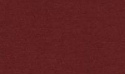 Frame Cotton Crewneck Top In Syrah Red