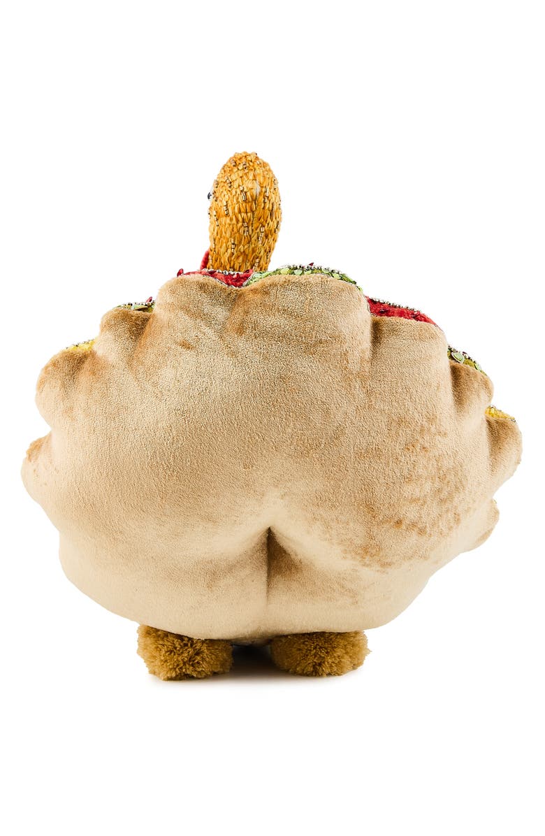 MACKENZIE CHILDS Aurora Turkey Shaped Pillow, Alternate, color, Beige