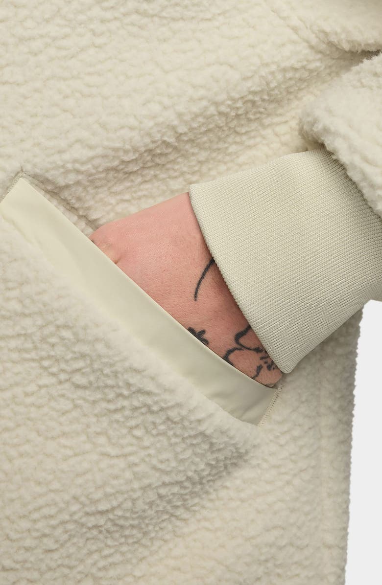 Nike Club Fleece Coach's Jacket, Alternate, color, Light Khaki/ White