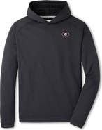 Peter Millar Men's Peter Millar Black Georgia Bulldogs Pine Performance Hoodie