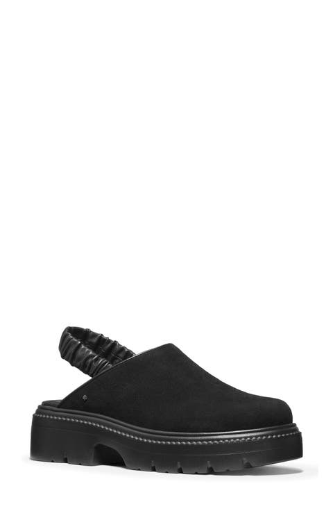 Cosma Slingback Leather Clog