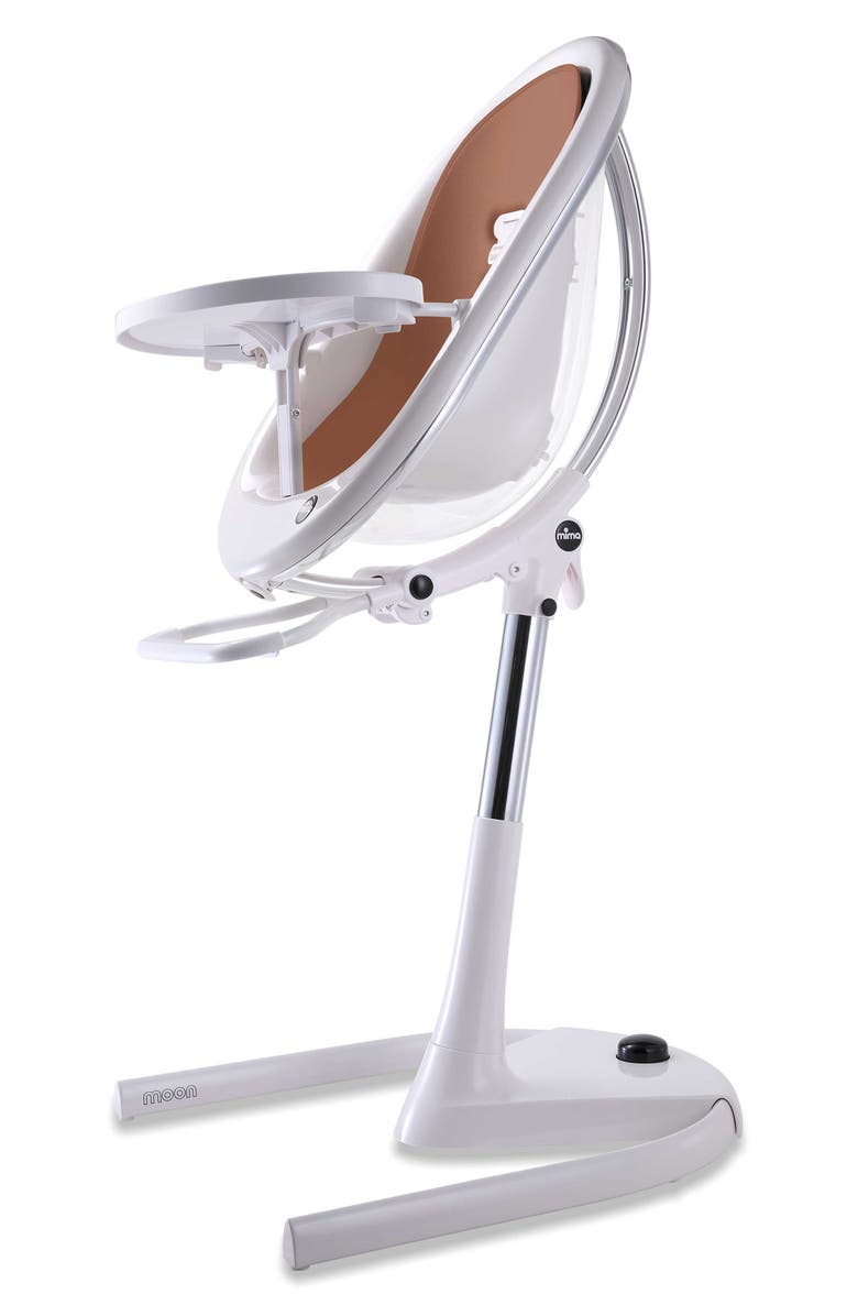 mima Moon 2G 3-in-1 Highchair, Alternate, color, White / Camel