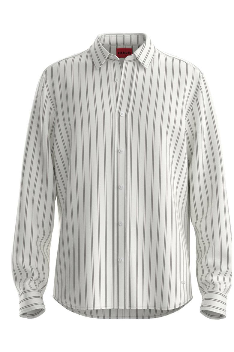 Emero Striped Long Sleeve Button-Up Shirt, Main, color, NATURAL