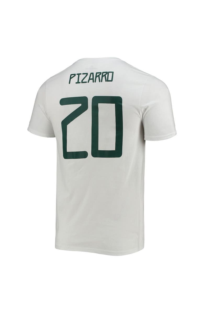 adidas Men's adidas Rodolfo Pizarro White Mexico National Team Amplifier Name & Number T-Shirt, Alternate, color, 