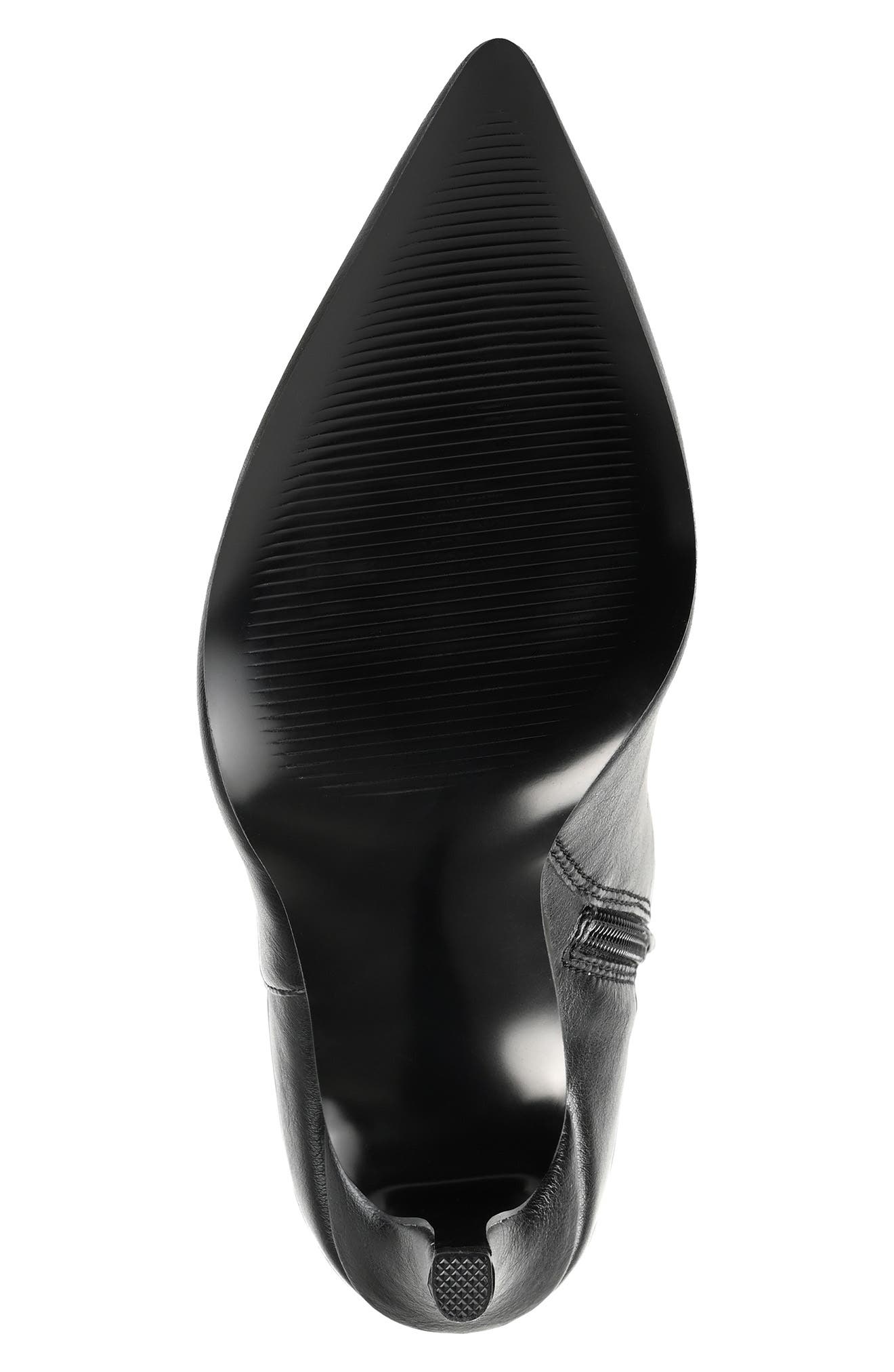 Journee Collection Sarie Ruched Shaft Pointed Toe Stiletto Boot - Extra Wide Calf, Alternate, color, 