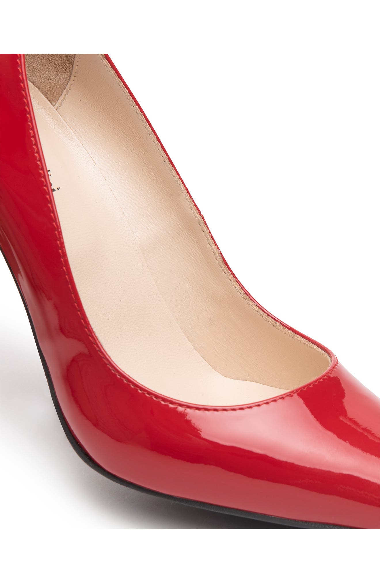 Elegant Stilleto Pump, Alternate, color, RED