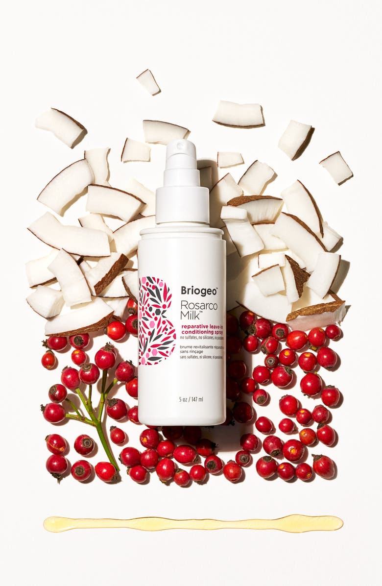 Briogeo Rosarco Milk Reparative Leave-In Conditioning Spray, Alternate, color,