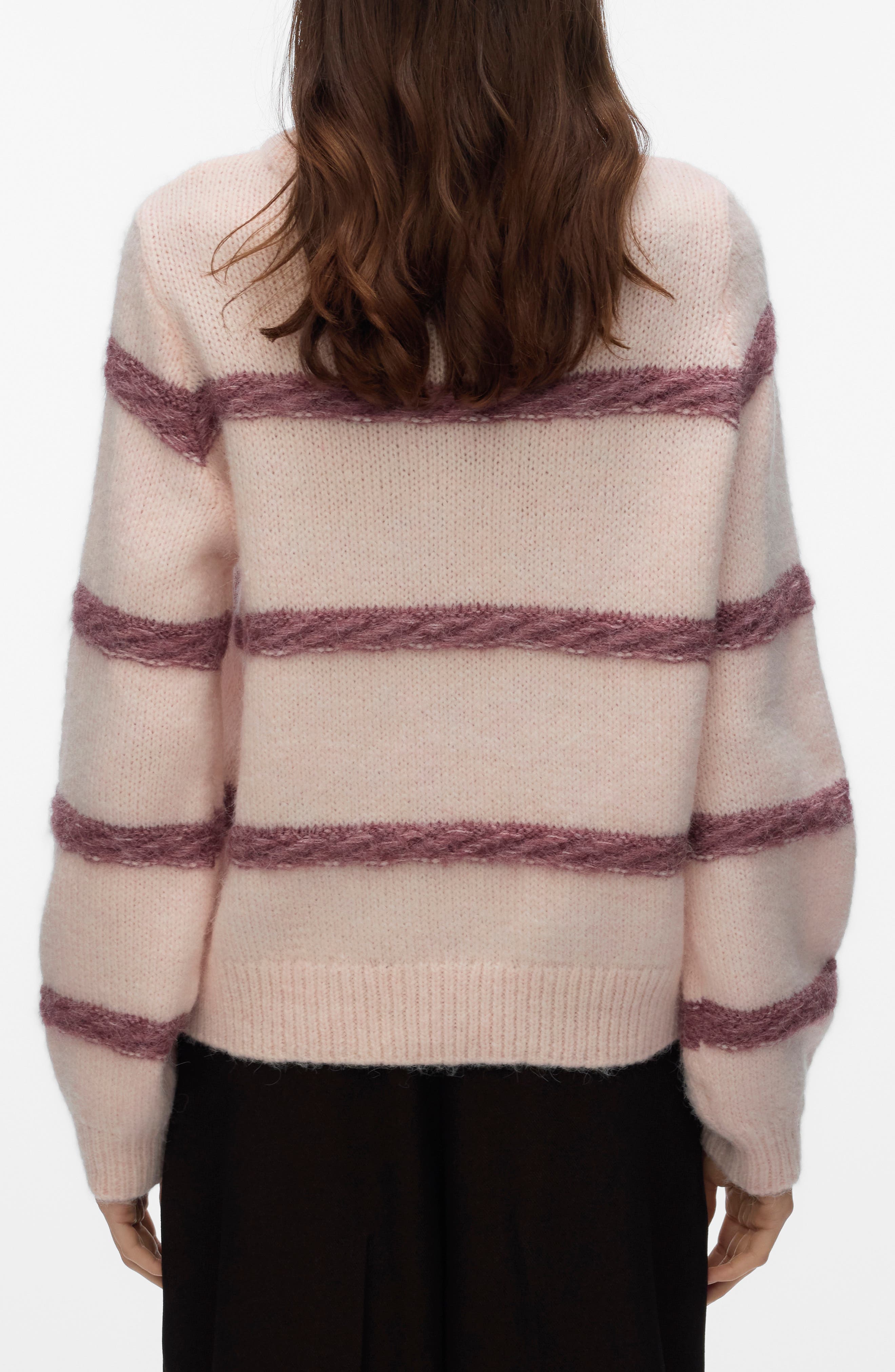 Zada Oversize Stripe Sweater - image 2