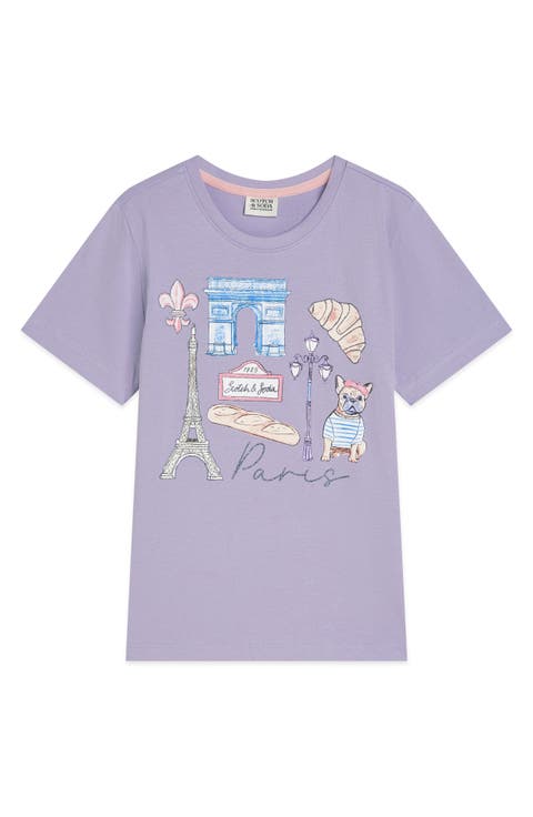 Kids' Paris Graphic T-Shirt (Little Kid & Big Kid)