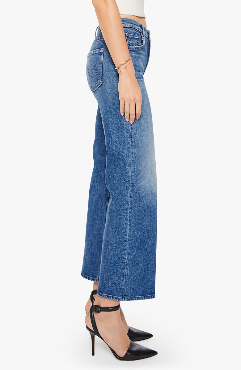 MOTHER The Maven Mid Rise Flood Jeans, Alternate, color, Thrill Seeker