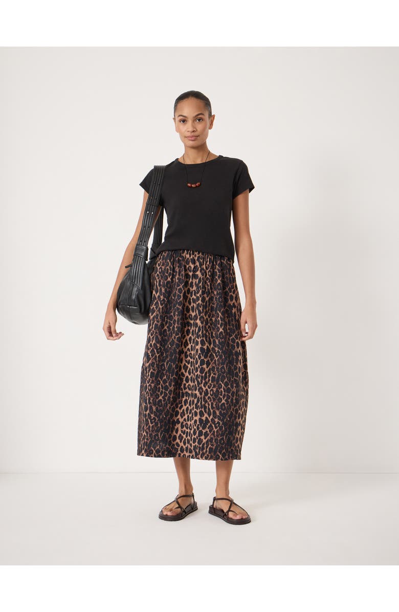 Hush Liddie Air Flow Barrel Maxi Skirt, Alternate, color, Soft Leopard