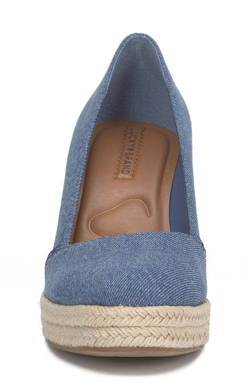 LUCKY BRAND LUCKY BRAND IMULA PLATFORM WEDGE ESPADRILLE 