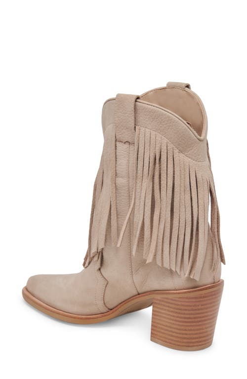 Dolce Vita Kaylie Pointed Toe Western Boot In Brown