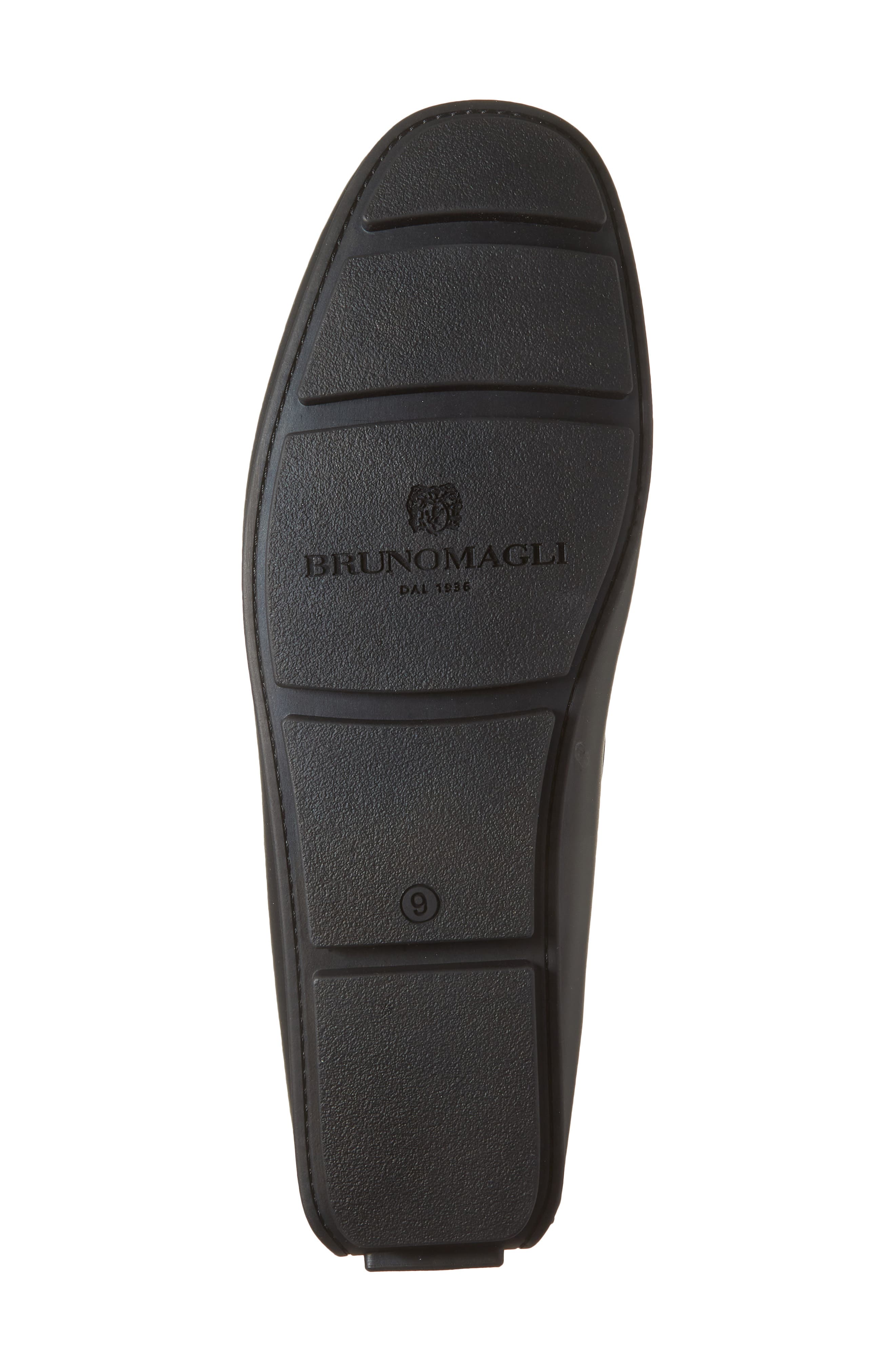 Bruno Magli Lane Bit Driving Loafer, Alternate, color, Black
