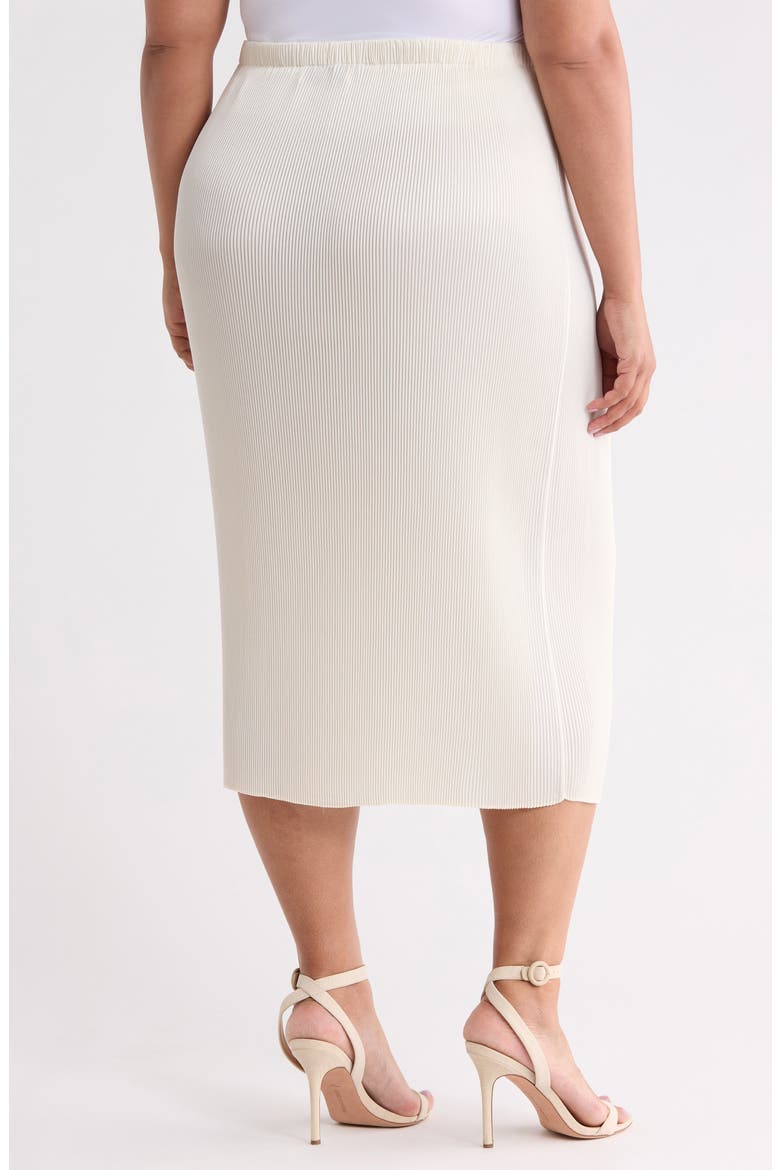 Pull-On Midi Skirt, Alternate, color, CLOUD