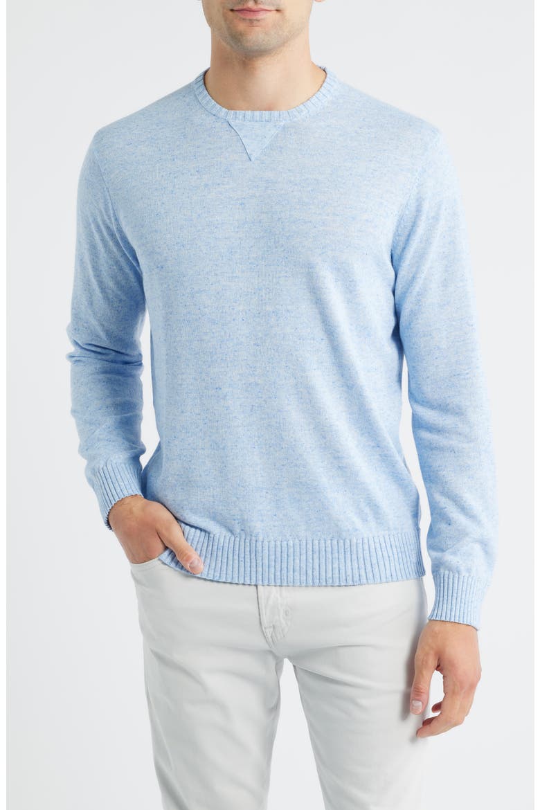 Albus Neppy Crewneck Sweater, Main, color, GULF BLUE