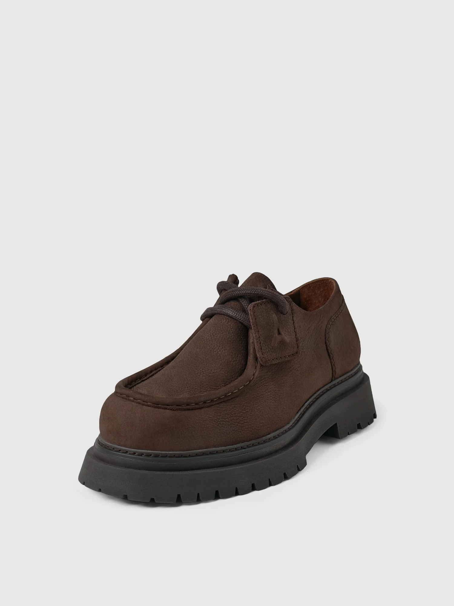 The Atelier Nubuck Suede Lace-Up  Shoe, Alternate, color, Brown