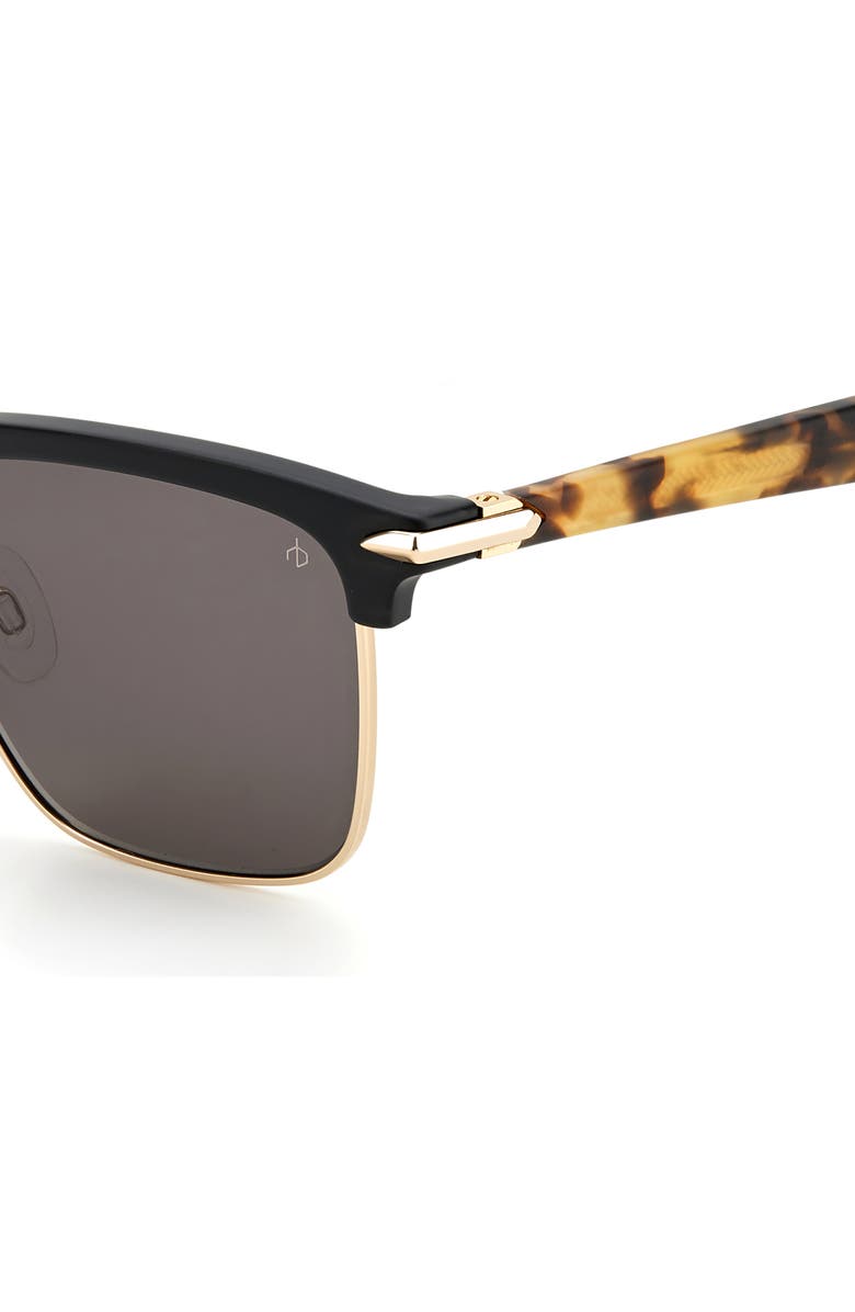 rag & bone 54mm Rectangular Sunglasses, Alternate, color,