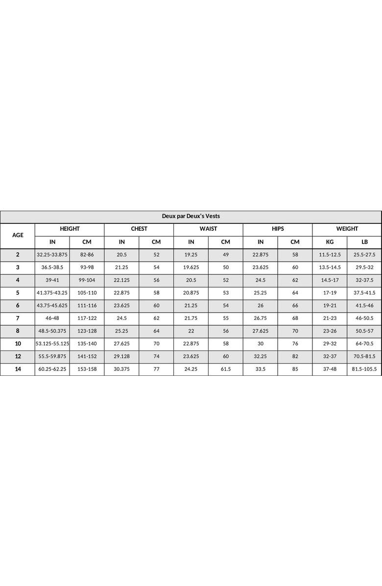 Deux par Deux Boy's Sleeveless Vest Light Taupe, Alternate, color, 