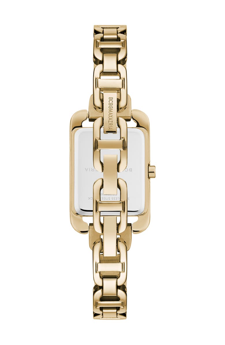 BCBG Stainless Steel Bracelet Watch, 22.5mm x 34.5mm, Alternate, color, 