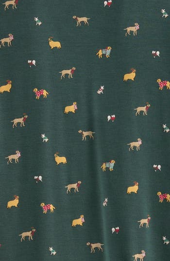 Gisele Print Jersey Knit Pajamas