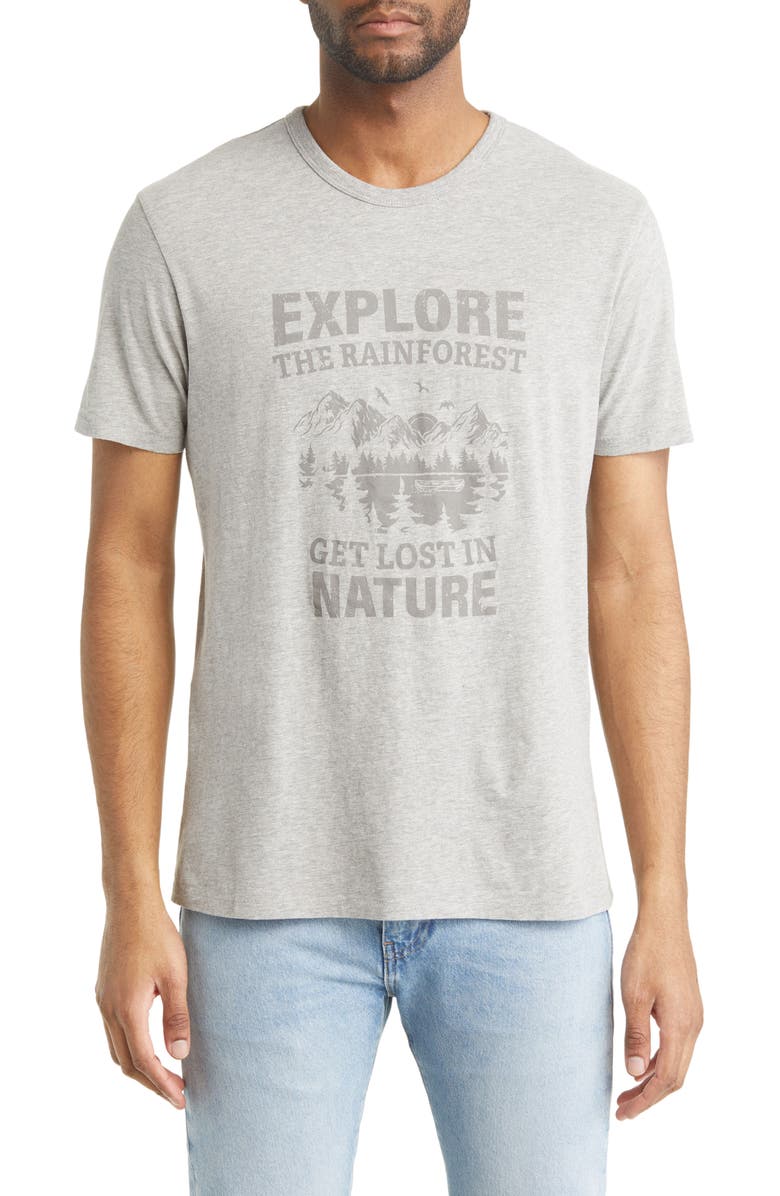 Rainforest Soft Washed Cotton Graphic T-Shirt, Main, color,